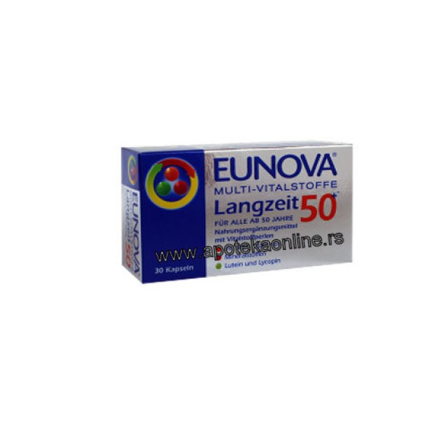 EUNOVA MULTI- VITAL SA PRODUŽENIM DEJSTVOM - Online Apoteka EUNOVA MULTI- VITAL SA PRODUŽENIM DEJSTVOM